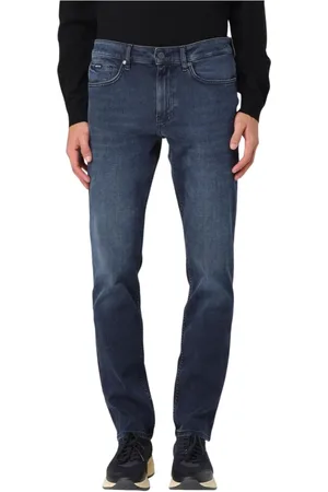 HUGO BOSS Heren, Jeans, Blauw, Maat: W36