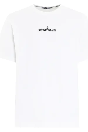 Stone Island Heren, Tops, Wit, Maat: 3XL
