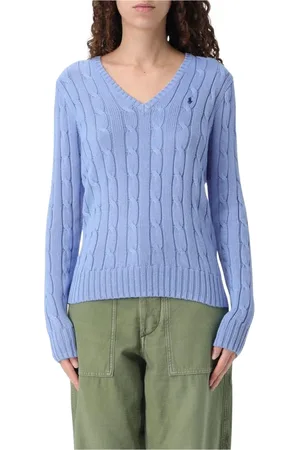 Ralph Lauren Dames, Truien, Blauw, Maat: L