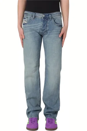 Diesel Heren, Jeans, Blauw, Maat: W31 Katoen