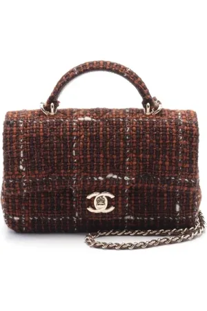 CHANEL Dames, Pre-owned, Bruin, Maat: ONE Size