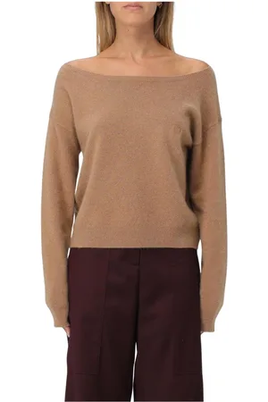 Pinko Dames, Truien, Bruin, Maat: S Kasjmier