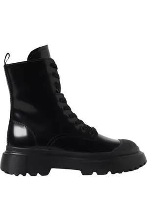 Hogan Dames, Schoenen, Zwart, Maat: 37 1/2 EU Leer