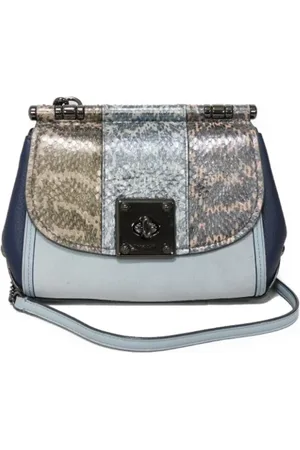 Coach Dames, Pre-owned, Blauw, Maat: ONE Size Leer