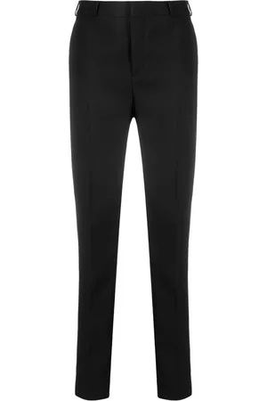 Saint Laurent Dames, Broeken, Zwart, Maat: L Denim