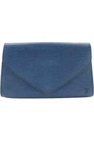 LOUIS VUITTON Dames, Pre-owned, Blauw, Maat: ONE Size Leer
