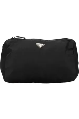 Prada Dames, Pre-owned, Zwart, Maat: ONE Size Leer