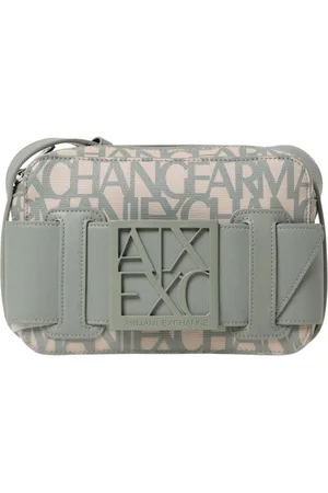 Armani Exchange Dames, Tassen, Groen, Maat: ONE Size Leer