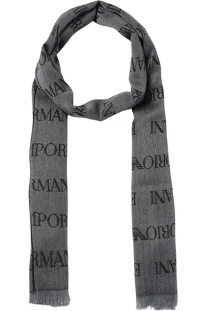 Emporio Armani Heren, Accessoires, Grijs, Maat: ONE Size Wol