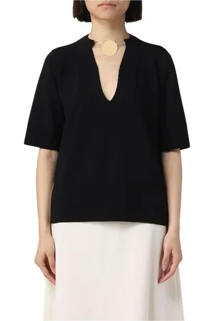 Jil Sander Dames, Truien, Zwart, Maat: S Wol