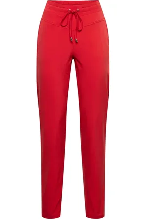 &Co Woman Dames, Broeken, Rood, Maat: M Polyamide