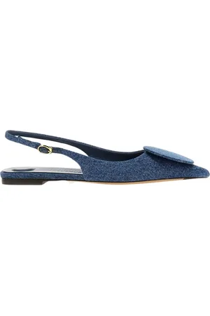 Jacquemus Dames, Schoenen, Blauw, Maat: 36 EU Denim