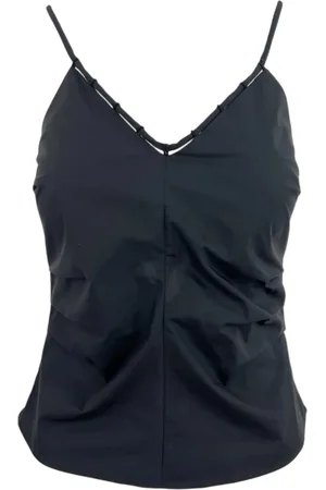 Patrizia Pepe Dames, Tops, Zwart, Maat: M