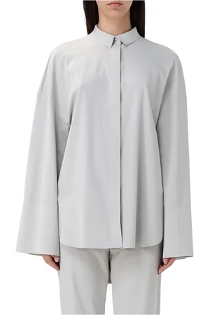 Max Mara Dames, Blouses & Shirts, Grijs, Maat: M Polyamide