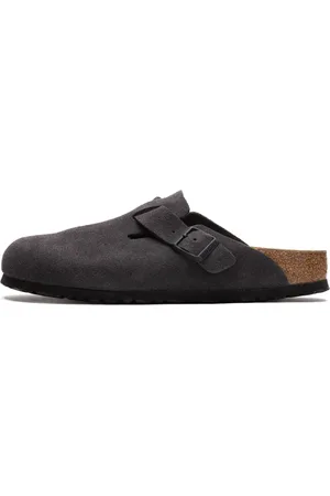 Birkenstock Heren, Schoenen, Grijs, Maat: 40 EU Suède