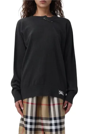 Burberry Dames, Truien, Zwart, Maat: M Kasjmier