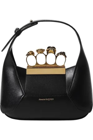 Alexander McQueen Dames, Tassen, Zwart, Maat: ONE Size Leer
