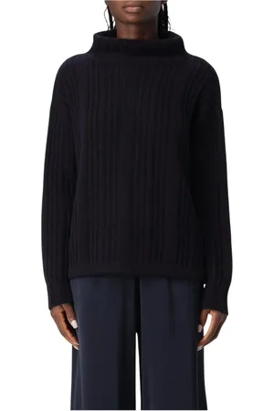 Max Mara Dames, Truien, Blauw, Maat: M Kasjmier