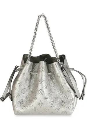 LOUIS VUITTON Dames, Pre-owned, Grijs, Maat: ONE Size Leer