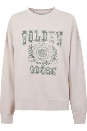 Golden Goose Dames, Sweatshirts & Hoodies, Grijs, Maat: M Katoen