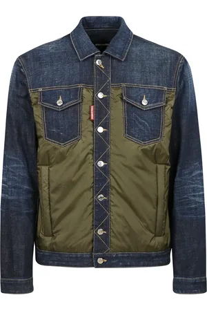 Dsquared2 Heren, Jassen, Veelkleurig, Maat: L Denim
