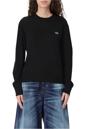 Dsquared2 Dames, Truien, Zwart, Maat: S Katoen
