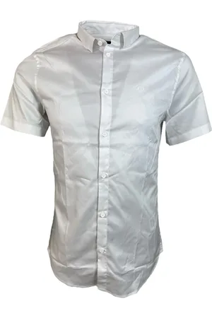 Armani Exchange Heren, Overhemden, Wit, Maat: XL