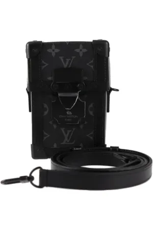 LOUIS VUITTON Dames, Pre-owned, Zwart, Maat: ONE Size Leer