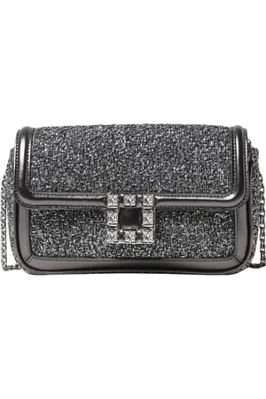 Roger Vivier Dames, Tassen, Grijs, Maat: ONE Size Tweed