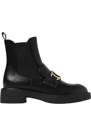 Twin-Set Dames, Schoenen, Zwart, Maat: 41 EU Leer
