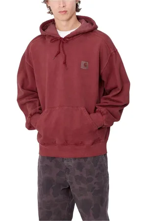 Carhartt Heren, Sweatshirts & Hoodies, Rood, Maat: L Katoen