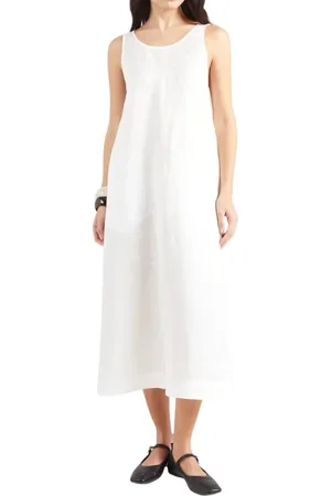 Max Mara Dames, Jurken, Wit, Maat: XS Linnen