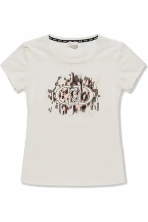 Liu Jo Dames, Tops, Wit, Maat: 2XS Katoen