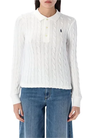 Ralph Lauren Dames, Truien, Wit, Maat: XS Katoen