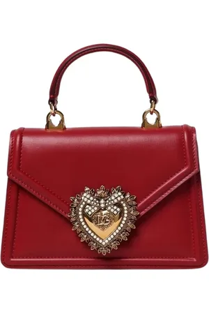 Dolce & Gabbana Dames, Tassen, Rood, Maat: ONE Size Leer