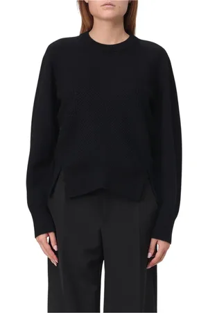 Alexander McQueen Dames, Truien, Zwart, Maat: M Wol