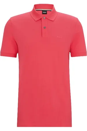 HUGO BOSS Heren, Tops, Roze, Maat: XS Katoen