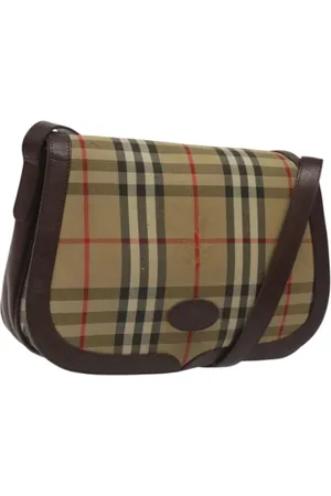 Burberry Dames, Pre-owned, , Maat: ONE Size Leer
