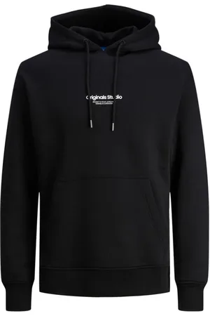 JACK & JONES Heren, Sweatshirts & Hoodies, Zwart, Maat: XL