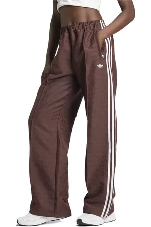 adidas Dames, Broeken, Bruin, Maat: L