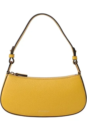 Coccinelle Dames, Tassen, Geel, Maat: ONE Size Leer