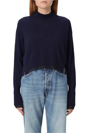 Pinko Dames, Truien, Blauw, Maat: M Kasjmier