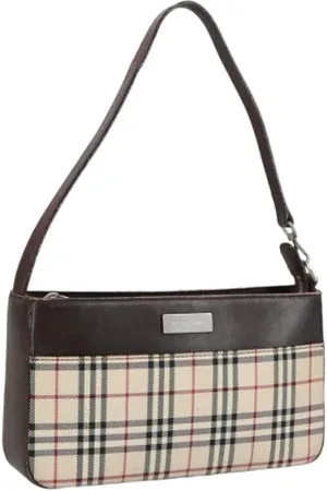 Burberry Dames, Pre-owned, , Maat: ONE Size Leer