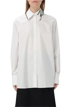 Karl Lagerfeld Dames, Blouses & Shirts, Wit, Maat: M
