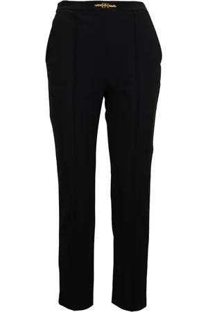 Elisabetta Franchi Dames, Broeken, Zwart, Maat: M Polyamide
