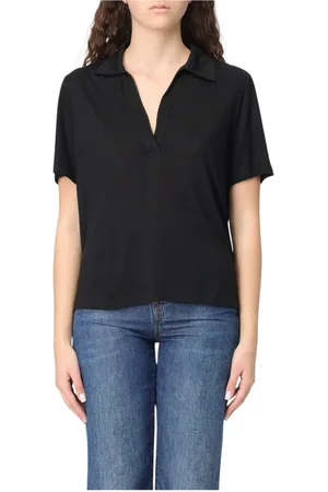 Dondup Dames, Tops, Zwart, Maat: M Viscose