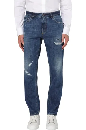 Dolce & Gabbana Heren, Jeans, Blauw, Maat: L Katoen