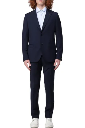 Manuel Ritz Heren, Pakken, Blauw, Maat: S