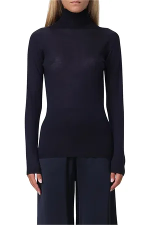 Fabiana Filippi Dames, Truien, Blauw, Maat: XS Wol