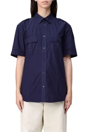 Blauer Dames, Blouses & Shirts, Blauw, Maat: S